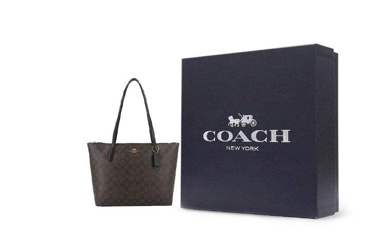 Сумка женская Coach Zip Top 30 - Boxette Shop